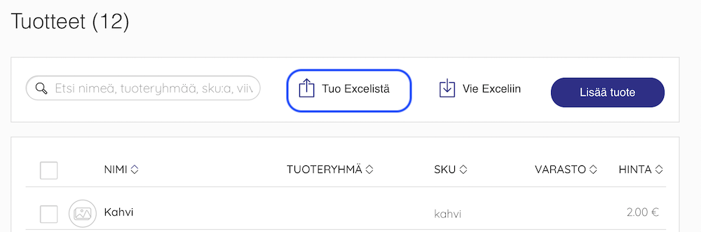 tuo-excelistä